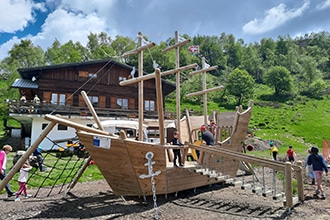 Valsesia con bambini, parco giochi Alpe di Mera