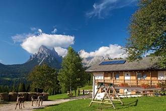 San Martino di Castrozza con i bambini d'estate, Agritur Dalaip dei Pape