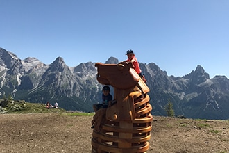 San Martino di Castrozza con i bambini d'estate, Alpe delle marmotte