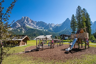 San Martino di Castrozza con i bambini d'estate, parchi gioco