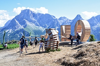 San Martino di Castrozza con i bambini d'estate, marmotte, foto Tognola