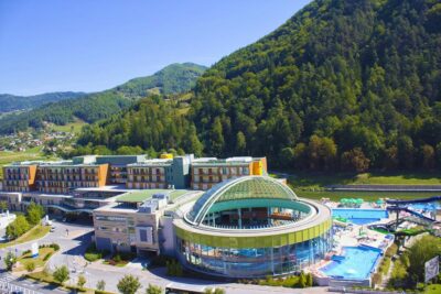 Hotel Thermana Park Laško in Slovenia per bambini, panoramica estate