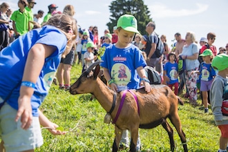 Festival del Gioco sull'Alpe Cimbra: caprette