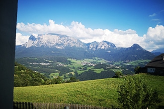 Dormire in Maso sul Renon, la vista sullo Sciliar