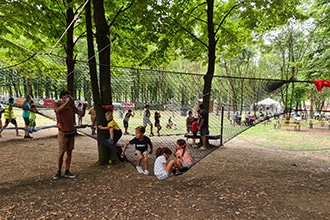 Cassino, Bosco delle favole, parco avventura