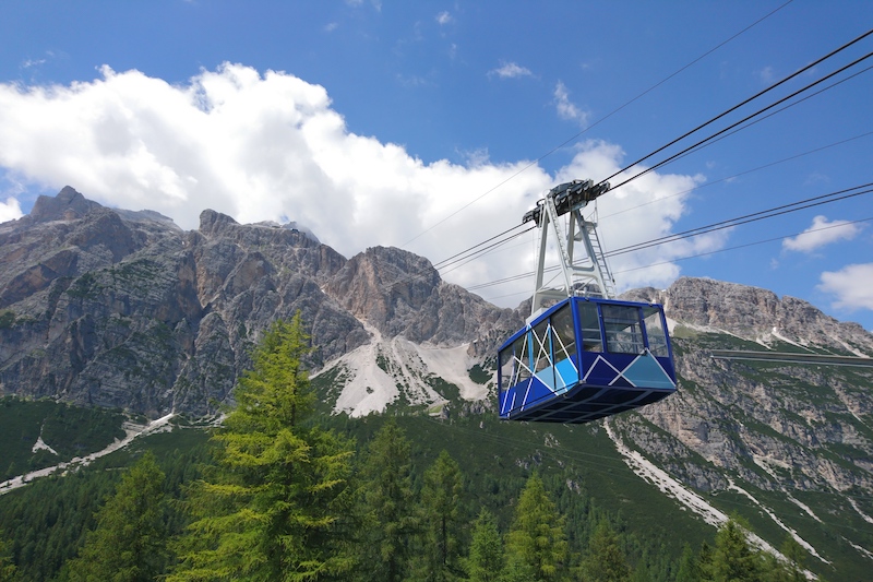funivia Freccia nel Cielo Cortina d'Ampezzo Tofana