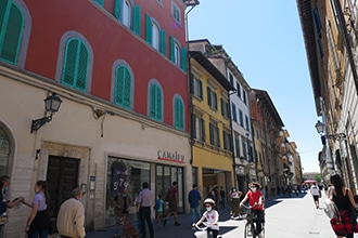 Pisa con bambini, Corso Italia