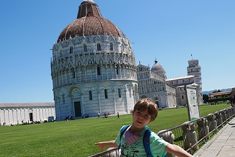 Pisa con bambini, Piazza Duomo