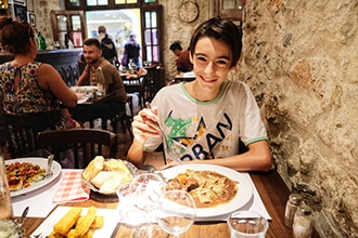 Nizza in bici in famiglia, Ristorante Acchiardo