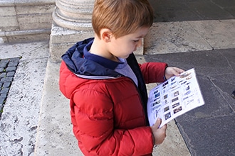 Musei Capitolini con i bambini, la mappa