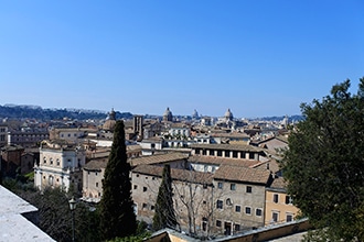 Musei Capitolini, la terrazza