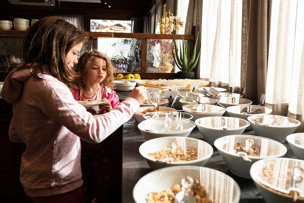 Hotel Serena ad Andalo, Paganella, per famiglie, buffet