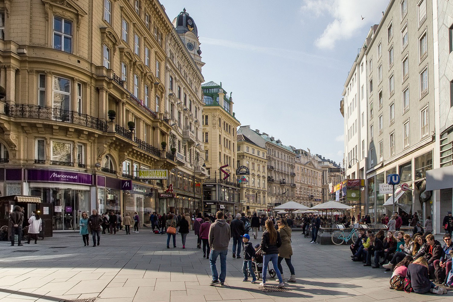 Vienna con bambini, passeggiata in centro