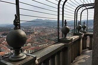 Museo del Cinema di Torino, vista panoramica sulla città