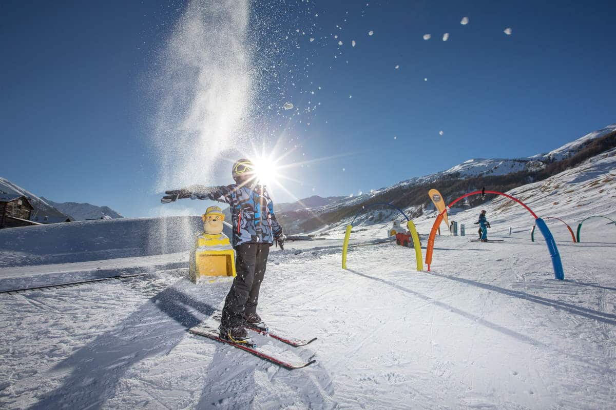 Sciare gratis con bambini in Lombardia, Livigno