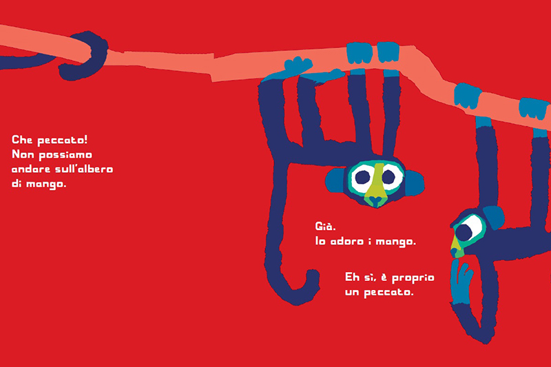 Pagina del libro "Forse"
