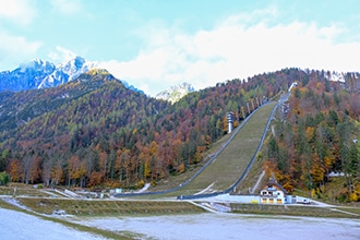 Slovenia in autunno, Centro sportivo di Planica