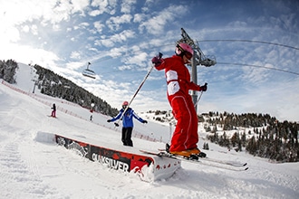 Monte Bondone inverno, snowpark