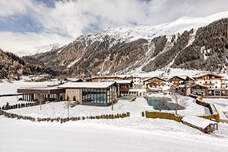 Hotel Schneeberg, panoramica inverno