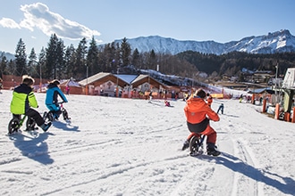 Snowbike a Lavarone