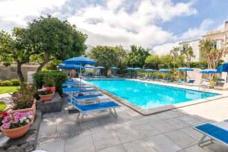 Hotel Le Canne Family Resort & Spa a Ischia, piscina