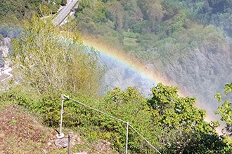 La Cascata delle Marmore con i bambini, Belvedere superiore