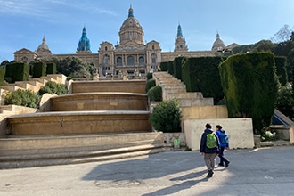 Barcellona con bambini, Museo Nacional d'art de Catalunya