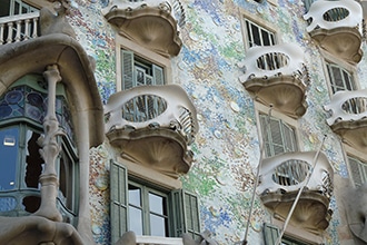 Facciata di Casa Batlò, Barcellona