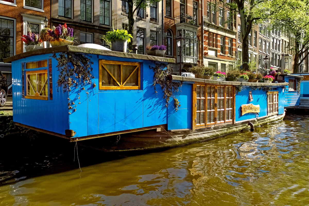 Dormire in houseboat ad Amsterdam con i bambini