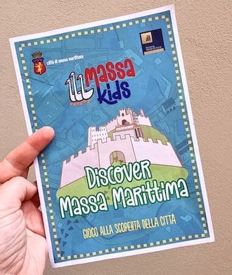 Massa Kids la cartina della caccia al tesoro