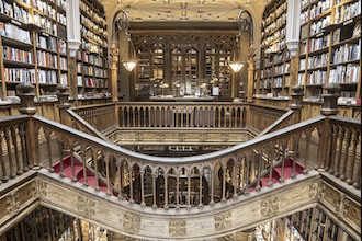 5 città europee da visitare con i bambini: la libreria Lello a Porto