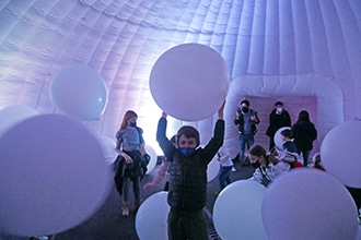 Balloon Museum a Roma, igloo