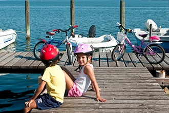 sosta lungo la ciclabile