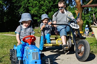 Bio agriturismo Gut Nisdor in Germania, giochi per bambini