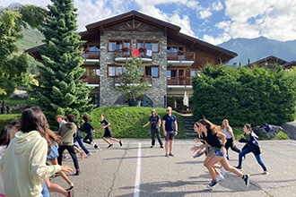 Summer Camp Les Elfes in Svizzera, attività all'aperto