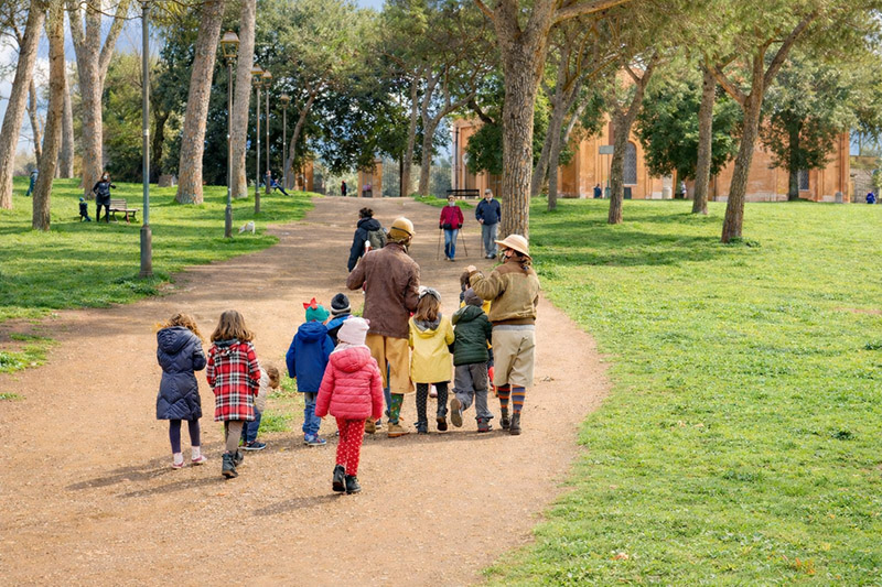 Villa Pamphili a Roma, visite per bambini