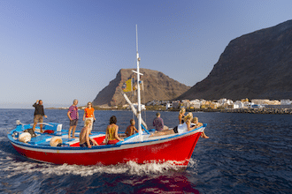 Canarie in primavera con i bambini: avvistamento balene