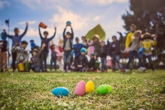 Grande caccia alle uova al Parco Valle dell'Orso, Napoli