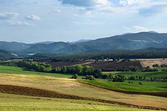 Paesaggio tipico del Mugello