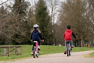 In bici in Mugello con i bambini