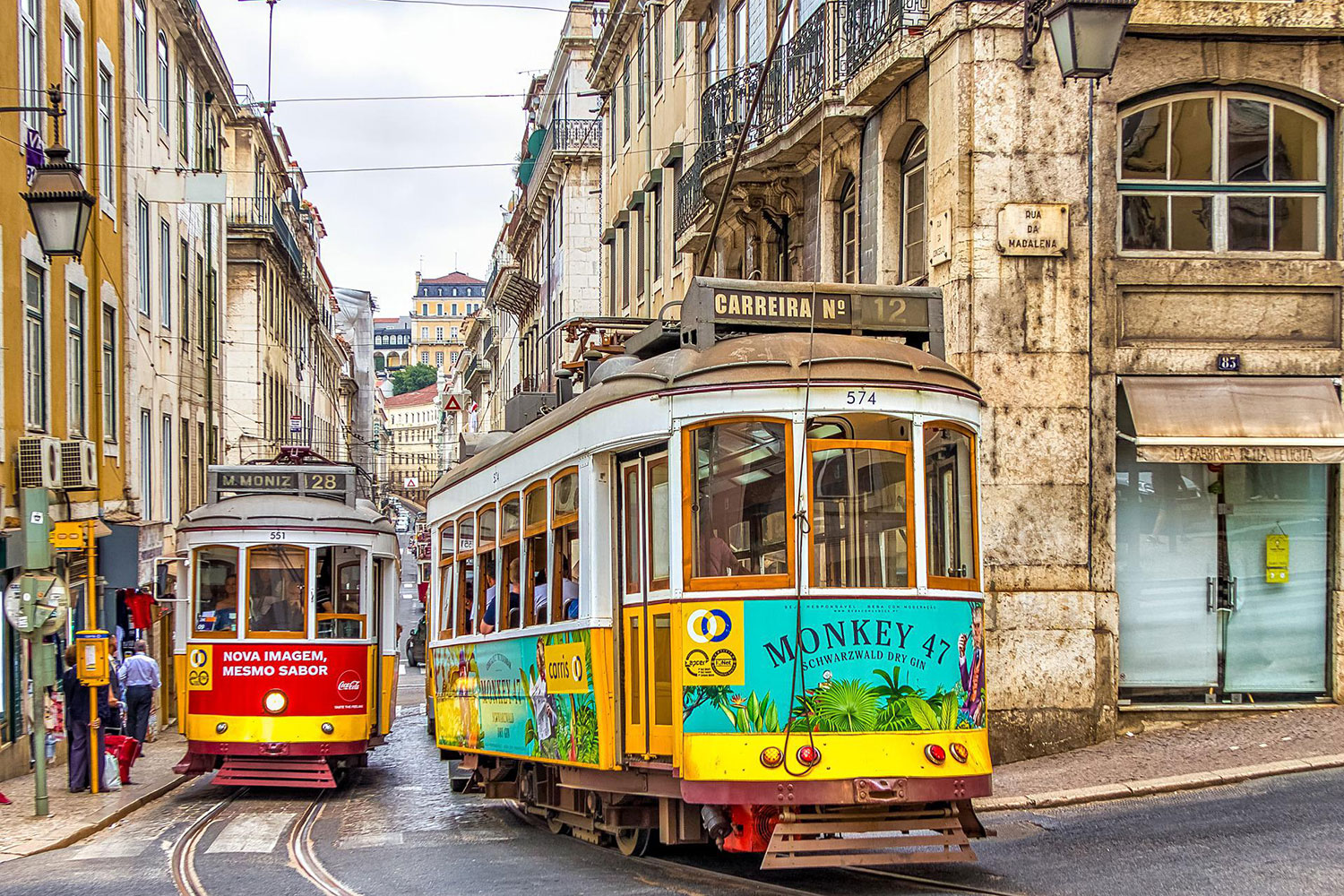 Tram a Lisbona