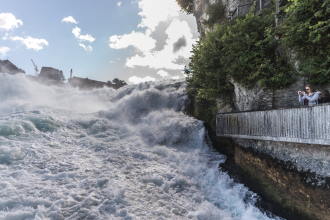 Punto panoramico cascate del Reno