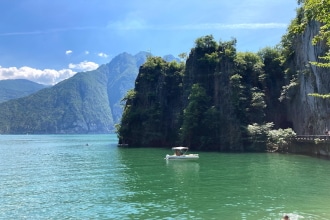 Baia del Bogn Lago di Iseo con i bambini