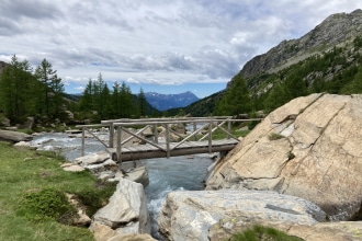 Val Masino in estate con bambini