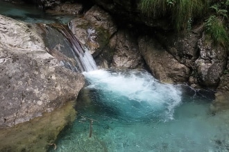 Val Vertova con bambini