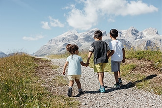 Moviment Alta Badia, passeggiate per bambini