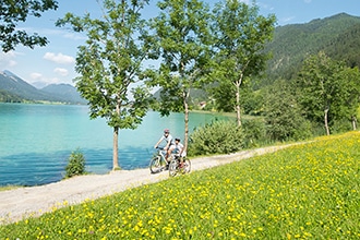 Carinzia in bici in famiglia, Weissensee