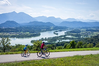 Carinzia, in bici al Klopeinersee