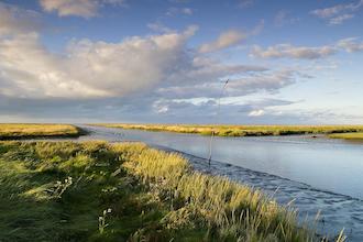 Frisia, Kwelder, tra laguna e mare