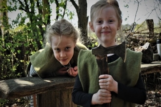 Odins, Odense con i bambini